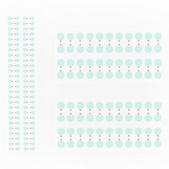 2UUL 1000 unids/set pegatina protectora de c...