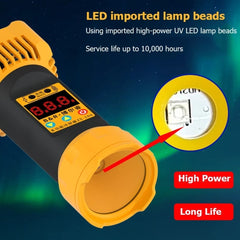 B&R ZS-100 Lámpara de curado UV 2 en 1 + her...