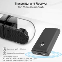 B10S Adaptador Bluetooth 5.0 Transmisor Blue...