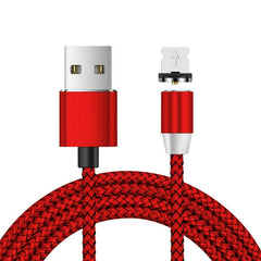 Cable de datos magnético trenzado bicolor de...