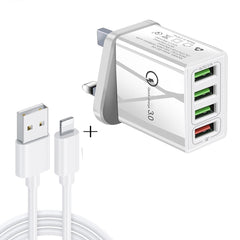 2 en 1 1 m USB a cable de datos de 8 pines +...