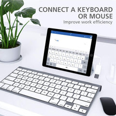Adaptador USB OTG para iPhone y iPad FA-STAR, disco U, interfaz MIDI