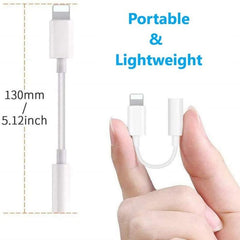 Zs-kl21836 2PCS a la venta Adaptador de auriculares de 8 pines a 3,5 mm