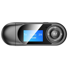 Transmisor receptor Bluetooth USB Bluetooth 5.0 con pantalla
