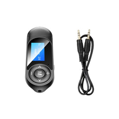 Transmisor receptor Bluetooth USB Bluetooth 5.0 con pantalla