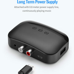 El receptor NFC Bluetooth 5.0 admite unidades flash USB con tarjeta TF