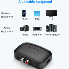 El receptor NFC Bluetooth 5.0 admite unidades flash USB con tarjeta TF