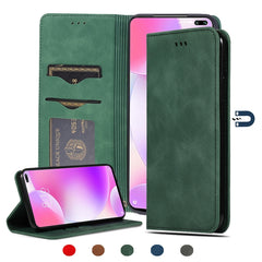 Retro Skin Feel Business Estuche de cuero co...