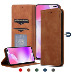 Retro Skin Feel Business Estuche de cuero co...