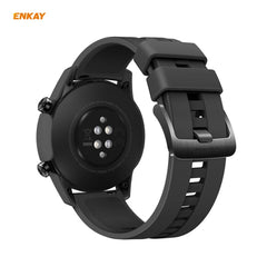 Para Huawei Watch GT 2 42mm PC Case + 9H Protector de vidrio