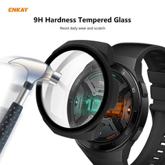 Para Huawei Watch GT 2e 46mm PC Case + Protector de vidrio
