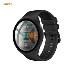 Para Huawei Watch GT 2e 46mm PC Case + Protector de vidrio