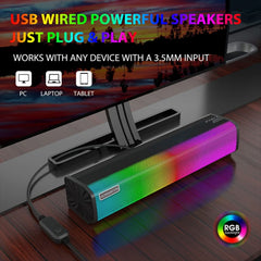 Barra de sonido TWS Pantalla de visualización de audio Reloj y alarma compatibles