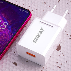 Adaptador de corriente de carga rápida del cargador de viaje de 18W USB QC3.0