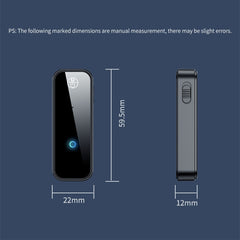Transmisor receptor de audio Bluetooth para el hogar y el automóvil 2 en 1