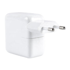 Cargador de viaje USB de 12 W para iPad / iPod / iPhone, enchufe UE