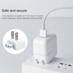 Cargador USB de 12 W + cable de datos USB a 8 pines para iPad, enchufe de EE. UU.