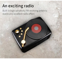 Estilo retro, antena receptora FM incorporad...