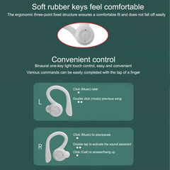 Auriculares deportivos T20 TWS inalámbricos Bluetooth IPX6