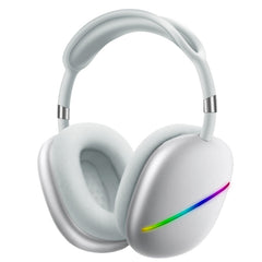 Auriculares de música Bluetooth MAX10 RGB con micrófono