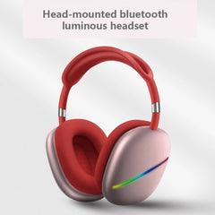Auriculares de música Bluetooth MAX10 RGB con micrófono