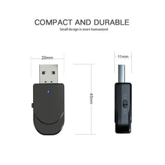 KN330 2 en 1 Transmisor Receptor USB Bluetooth 5.0