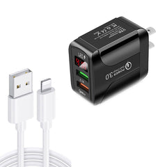 F002C QC3.0 USB + USB 2.0 LED Pantalla digit...