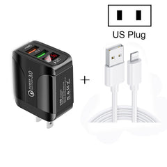 F002C QC3.0 USB + USB 2.0 LED Pantalla digit...