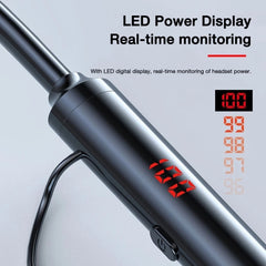 Auriculares estéreo magnéticos con banda para el cuello 960 y pantalla LED