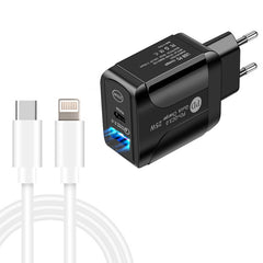 PD25W USB-C / Type-C + QC3.0 USB Dual Ports ...