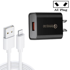 Cargador rápido CA-25 QC3.0 USB 3A con USB a...