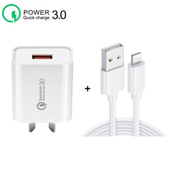 Cargador rápido CA-25 QC3.0 USB 3A con USB a...