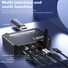 Receptor B35 Bluetooth 5.0 Convertidor de au...
