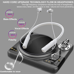 Auriculares Bluetooth JG4 LED montados en el cuello