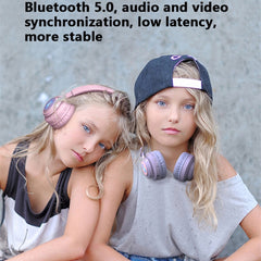 BT06C+ Bonito auricular inalámbrico Bluetooth para niños con LED