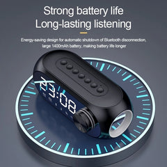 AEC S8 Despertador Altavoces Bluetooth con s...