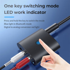 Receptor BT-B36 Bluetooth 5.1 y convertidor digital a analógico