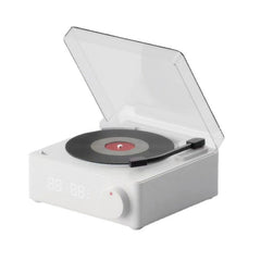 Duosi X11 Vinilo Atomic Retro Altavoz Bluetooth Despertador