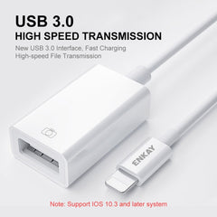 ENKAY ENK-AT108 Cable de datos adaptador OTG...