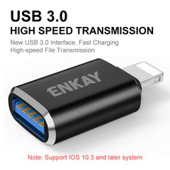 ENKAY ENK-AT110 Adaptador OTG de aleación de...