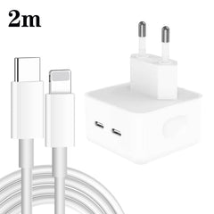 Cargador de puertos USB-C / tipo C dual PD d...
