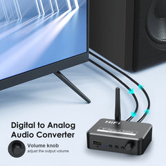 B35S Bluetooth 5.2 Receptor de música Conver...