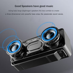 AEC K5 Despertador Altavoces Bluetooth con LED