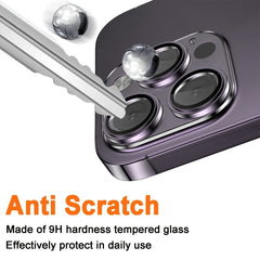 ENKAY Protector de Cristal de Cámara para iPhone 14 Pro / 14 Pro Max