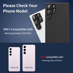 Para Samsung Galaxy S23 Ultra ENKAY 9H Lente...
