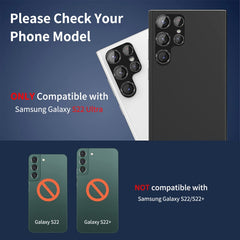 Para Samsung Galaxy S22 Ultra ENKAY 9H Lente...
