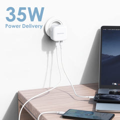 NORTHJO NOGAN3502 GaN PD PPS 35W Dual USB-C ...