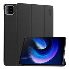 Para Xiaomi Pad 6 ENKAY Tri-fold Custer Text...