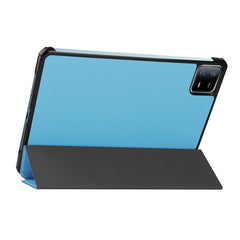 Para Xiaomi Pad 6 ENKAY Tri-fold Custer Text...