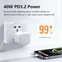 Cargador A3365 PD40W con interfaz USB-C/Tipo...